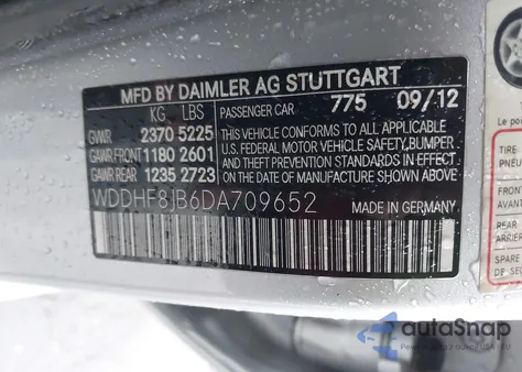 2013 Mercedes-Benz E 350 4Matic from USA, damaged, VIN WDDHF8JB6DA709652